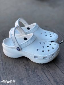 รองเท้า Crocs รุ่นเพิ่มสูง AAA มี(6สี) น่ารักมากสำหรับผู้หญิงรองเท้าแตะ พื้นนุ่มใส่สบาย ราคาถูกที่สุด รุ่นออกมาใหม่ ใส่ง่ายพื้นนิ่มใส่ส รองเท้า Crocs ผู้หญิง ราคา Crocs Shoes - Lazada