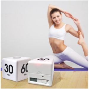 🌹READY STOCK🌹 Cube Time Maker For Kitchen Cooking Fitness Nap Childrens Exercise Clock Alarm Cube Digital 5-60 Minute
