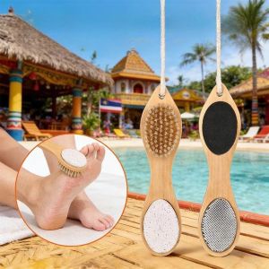 Foot Scrubber Callus Remover Pumice Stone Exfoliating Pedicure Dry Wet Use Smooth Heels