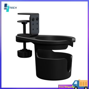 [ VKTECH ] Heavy-Duty Rotating Mug Holder for Desks Durable Coffee Cup Organizer for Workspace and Kitchen