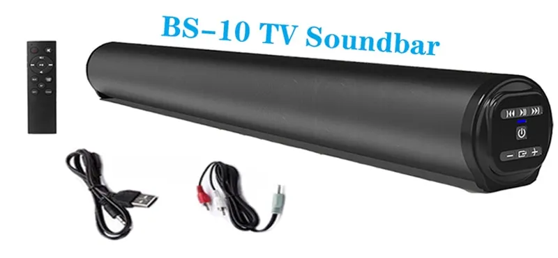 Column Powerful Home Theater TV Sound Bar Speaker Wired Wireless