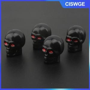 CISWGE Nắp van đầu lâu phích cắm bánh xe ô tô bằng nhựa ABS cho bánh xe hợp kim nắp van lốp ô tô nắp núm vú cho ô tô xe máy xe đạp