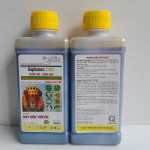 Thuốc trừ sâu  sinh học Dapharnec 3.6EC Chai 450ml Nước đỏ đậm đặc hàng cao cấpChuyên Dụng Diệt Sâu Cuốn Lá sâu đục thânNhện ĐỏRệp SápBọ TrĩSâu TơSâu XanhSâu Đục Bẹ Nông Nghiệp HG