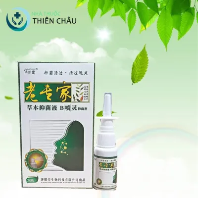 FreeShip Max. Jimingtang 20Ml Xịt Viêm Xoang Viêm Mũi Dị Ứng Nội Địa Trung. Thiên Châu Pharmacy