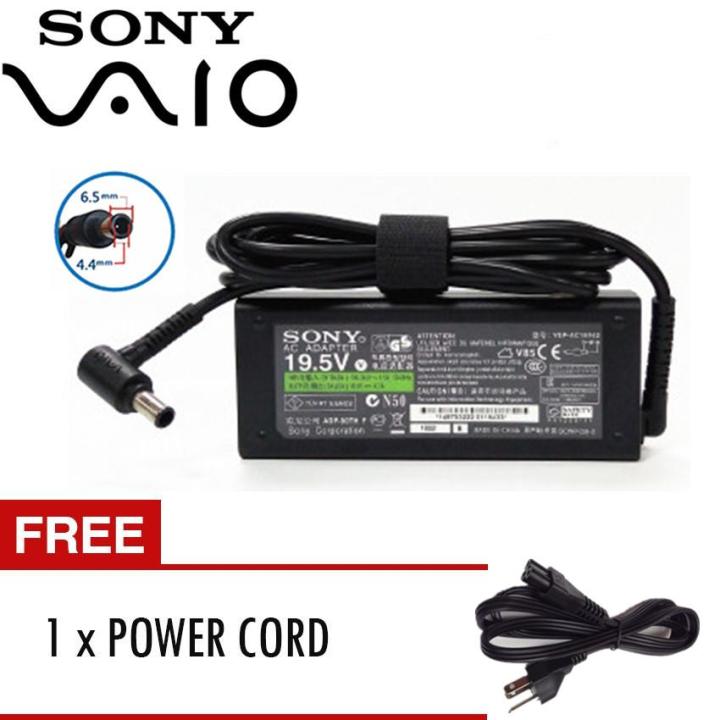 Laptop Charger FOR SONY VAIO 19.5V 4.7A For Sony Vaio VGN PCG Series 90W |  Lazada PH