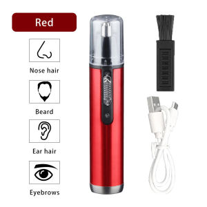 Rechargeable Nose Hair Trimmer Electric Removal Clipper Razor Shaver Trimmer Epilators Corta Pelos Nariz Y Oido Eyebrow Trimmer