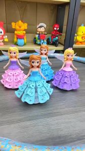 SKISOPGO Electric Walking Princess Doll Toy Music Light Mainan Budak Perempuan Hadiah Birthday Girls