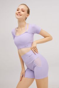 BILIX Lunar Top Bra เสื้อครอปออกกำลังสำหรับผู้หญิง กระชับพิเศษ ดีไซน์เอกลักษณ์เฉพาะตัว ทรงสวย เนื้อผ้ายืดหยุ่น ระบายอากาศได้ดี