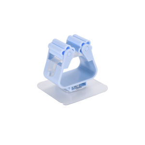 【Homior】Powerful Non Marking Mop Clip Holder Free Punching Hanging Broom Rack Mop Holder Hook Storage