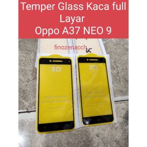 TG Tempered glass Oppo A37F Tg Oppo Neo 9 A37 Anti Gores kaca full layar