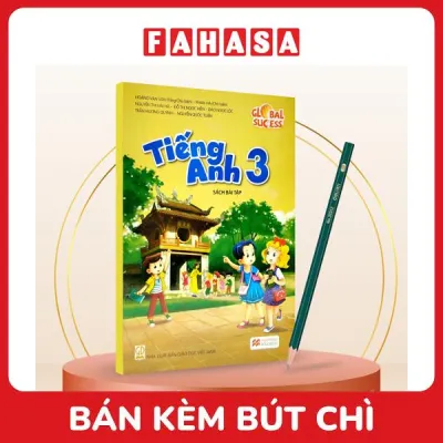 Sách Giáo Khoa Global Success - Tiếng Anh 3 - Sách Bài Tập (Tái Bản 2023) - Kèm Bút Chì