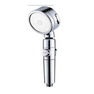 New pressurized water-saving three-speed large-shaking shower shower head with switch to stop water