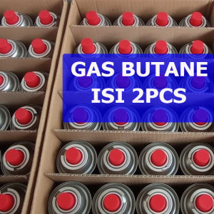 Paket Gas Portable Butane Gas Cartridge Plus Isi