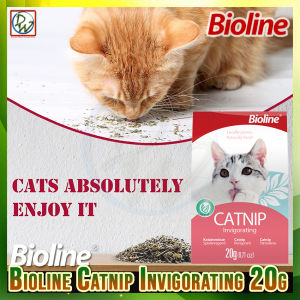 Bioline Catnip Invigorating 20g Organic Premium Potent Catnip Use on Cat Toys Teasers and Scratchers