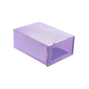 Kotak Sepatu Transparan Susun Murah Model Laci / Rak Plastik Sepatu Multifungsi Perbox/PCS