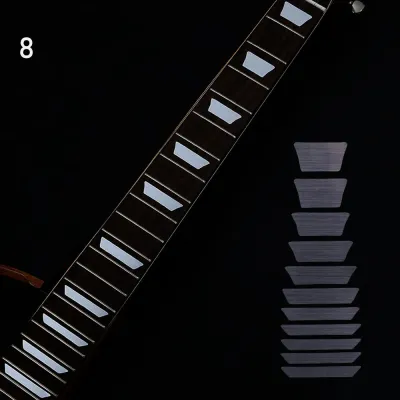 【Ready Stock+COD】 22 Styles New Cross Inlay Decals Fretboard Sticker For Electric Acoustic Guitar Bass Ultra Thin Sticker Guitarra Accessories