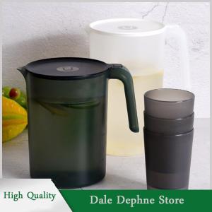 [Dale Dephne] Bình nhựa chai nước lạnh và ly đặt nhà công suất lớn nước Jug
