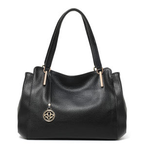 Aidrani Giày nữ chất liệu da thật Tote Túi màu trơn dung tích lớn da bò mềm túi xách túi đeo vai