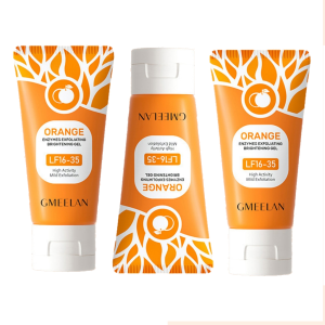 Gmeelan orange exfoliating brightening facial peeling gel / Gmeelan เจลผลัดเซลล์ผิวด้วยเอนไซม์สีส้ม ขัดผิวอย่างอ่อนโยน เจลขัดผิว เจลขัดผิวหน้า เจลขัดผิวหน้า รวดเร็วและไม่เป็นอันตราย 50g สครับ มาร์คโคลน