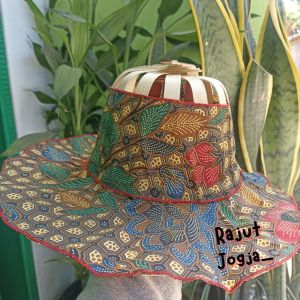 Topi Batik Lipat Kipas Topi Batik Unik Topi Santai lipat Topi Pantai Topi Souvenir/oleh-oleh Topi cantik Topi Batik Lipat Topi Batik Lipat Best Seller Topi Termurah