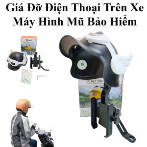Giá Đỡ Điện Thoại M301 Khung Hợp Kim Kèm Mũ Bảo Hiểm Che Nắng Mưa