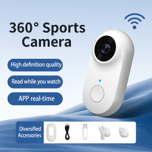 Magnetic Thumb Sports Camera Mini Portable Travel Vlog Camera Mini Wireless Camera WiFi 1080P HD Hidden Camera