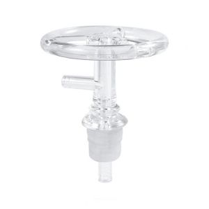 1pc Eco-friendly Water Dispenser Plug Reusable Dustproof Plastic Clear Gallon Water Jug Cap for Office 