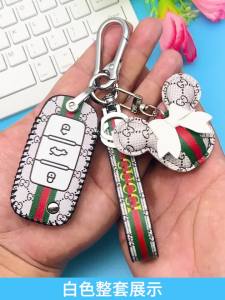 BYD Key cover Sealion5 6 7 Atto3 seal Seagull Dolphin  Genuine Leather Bag High-End Key Case