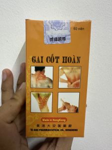 Gai Cốt Hoàn – Hỗ Trợ Giảm Đau Nhức Xương Khớp Thoái Hóa Cột Sống
