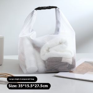 YZLong ชุดว่ายน้ำเครื่องสำอางกันน้ำกระเป๋าว่ายน้ำแบบเรียบง่ายความจุมากเดินทาง & ออกกำลังกายกลางแจ้งแยกเปียกแห้ง