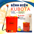 BÌNH XỊT ĐIỆN KUBOTA 16L 1 BƠM 12V8AH CÔNG NGHỆ THÁI CHUYÊN PHUN T.H.U.Ố.C TƯỚI CÂY KHỬ KHUẨN. 