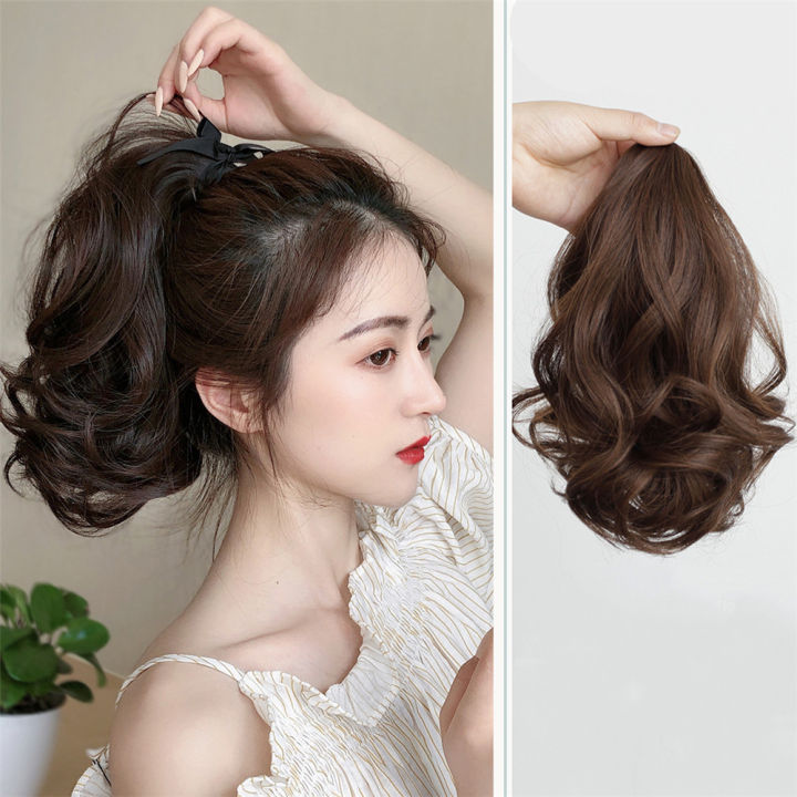 [Happy-Store] Đuôi Ngựa Đuôi Ngựa Dài Lượn Sóng Tổng Hợp Kẹp Đuôi Ngựa ...