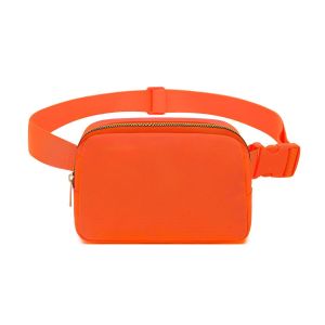 ＜1202＞ lulu Same Style Belt Bag Cross-Border Hot Running Sports Waist Bag Spring and Summer Waterproof Fitness Dew Chest Bag for Women All-Match