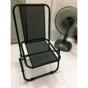 Ghế Xếp Lưới Cao 70 cm ( khung thép )-dày nặng 23kg