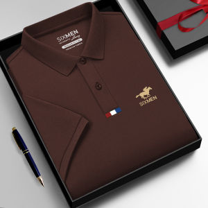 Áo Polo nam cao cấp cổ bẻ - Tặng Hộp Gói Quà Xịn - 10 màu Polo Italy Horse SIXMEN vải cá sấu cotton CVC Thoáng mát