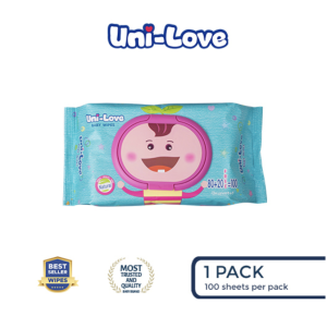 UniLove Unscented Baby Wipes 100s Pack of 1