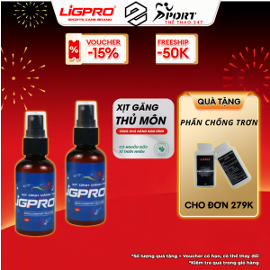 Chai xịt găng LIGPRO 50ml Tăng độ bám dính và cấp ẩm cho găng tay thủ môn Nguồn gốc thiên nhiên