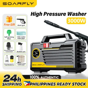 SOARFLY Turbo 4800W High Pressure Washer Water Jet Heavy Duty Portable Washer Power Sprayer Machine Car Wash