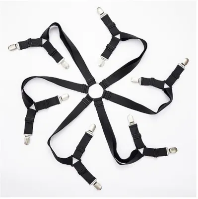 Dây kẹp cố định ga giường 3 mặt 6 cạnh tiện lợi chắc chắn chống xê dịch