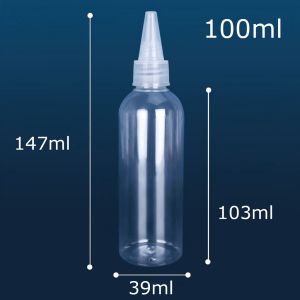 10 Chiếc Chai nhựa rỗng trong suốt dung tích 5-100ml có thể tái sử dụng tiện lợi -Aeneas Shop