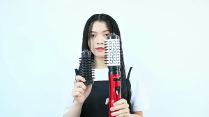 Hot Air Brush 2 in 1 Volumizing Hair Dryer Brush Blow Dryer Comb Salon Hair Styler Brush for Hair Straightening