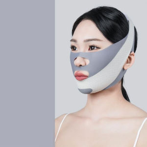 ยกกระชับใบหน้าใบหน้าเรียว V กระชับสัดส่วนผ่อนคลายลดคู่ยกกระชับคางหน้านวดบำบัด
