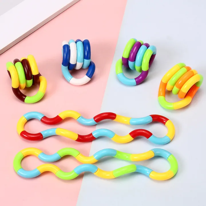 Tangle Relax Anti Stress ADHD Therapy Autism Sensory Kids Puzzle Educational Toys Gift Toy for Children