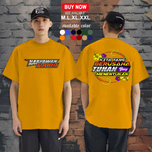 KAOS DISTRO GAMBAR KITA YANG BERUSAHA TUHAN YANG MENENTUKAN - KAOS SABLON PRIA DAN WANITA LENGAN PENDEK UKURAN M.L.XL.XXL KAOS KERAH BULAT BERBAHAN KATUN - KAOS SABLON DTF - KAOS TSHIRT PRIA WANITA - ATASAN PRIA WANITA - TSHIRT DEWASA