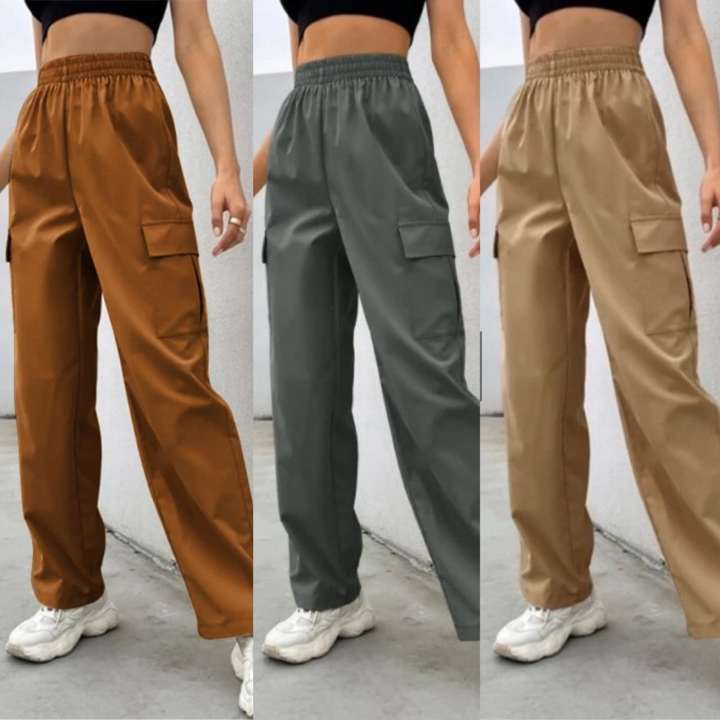 Side pocket on sale trousers for ladies