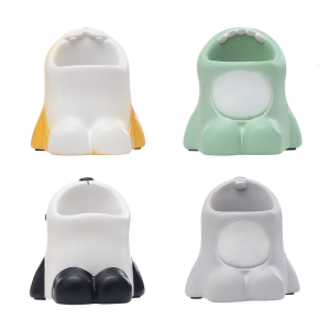 Rabbits Pen Holders Cartoon Animal Pencil Holders Desk Organizers Cats Brush Container School Supplies for Students