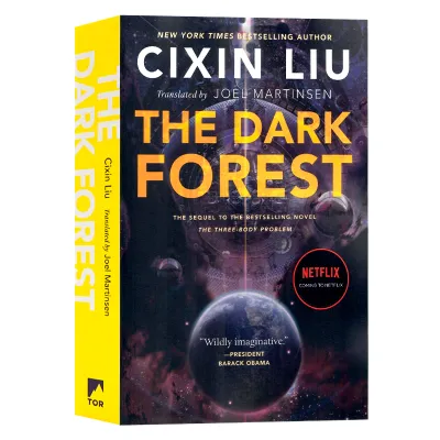 Three-Body Problem The Dark Forest Deaths End (The Three-Body Problem Series) Paperback By Cixin Liu