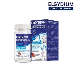 Elgydium TRAVEL SOLID Toothpaste 60s ( Buy 1 Free 1 Travel Size 7ml ) - Expiry Feb.2027