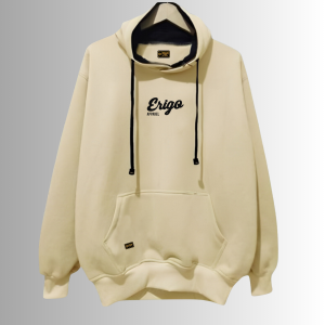 hoodie pria bahan tebal Hoodie pria distro aesthetic warna Abu Paralon sweater hoodie pria wanita list ERGO bahan lembut suiter pria