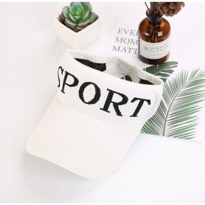 Topi Golf Tennis Rajut NEWST Baseball Cap STAR Sun Visor SPORT Sun Visor Senam Zumba Jogging Topi Pantai Korea Fashion Wanita Visor Hat Murah PST
